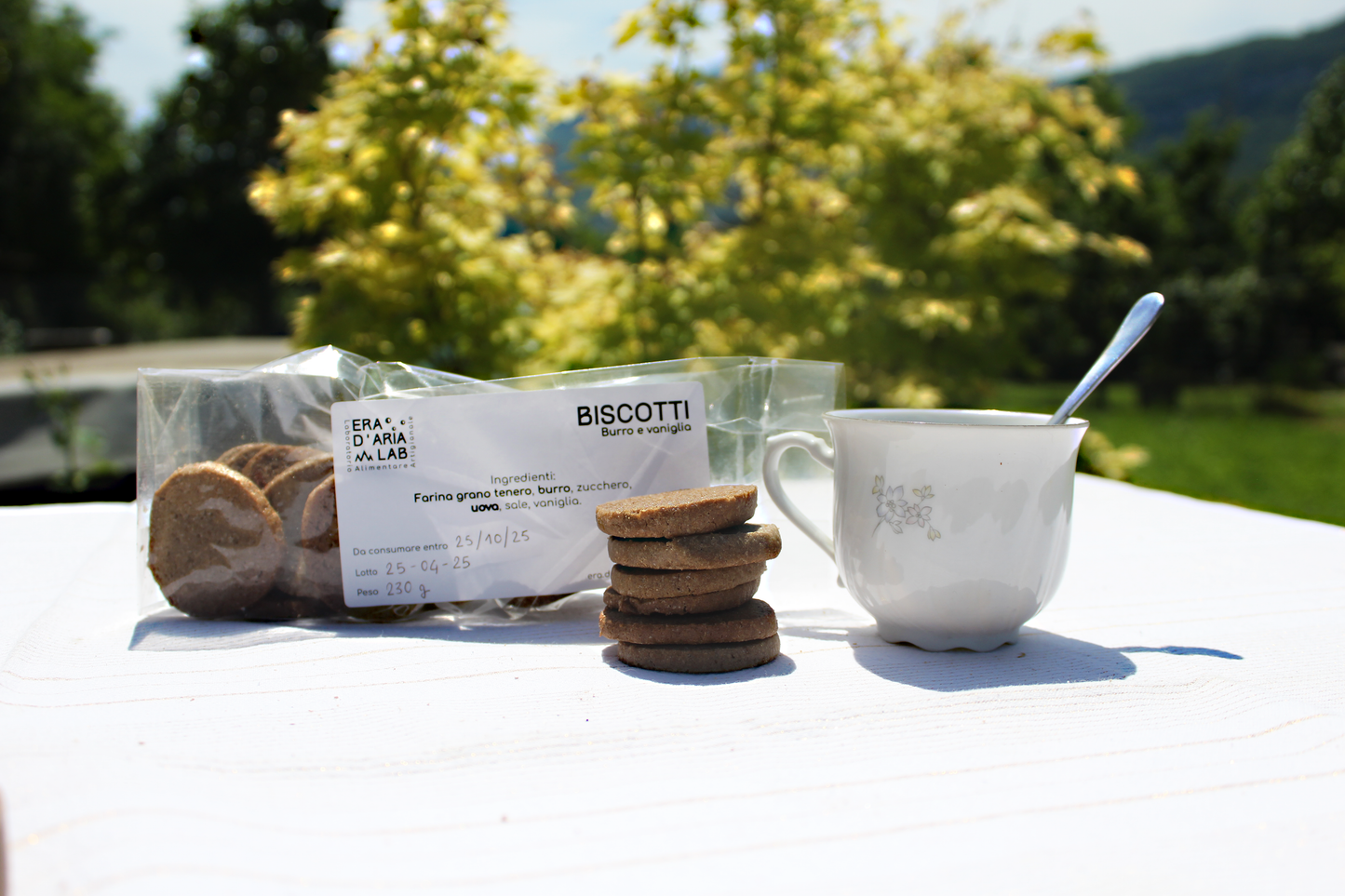 Biscotti - con Grano Aurelius e Burro di Malga