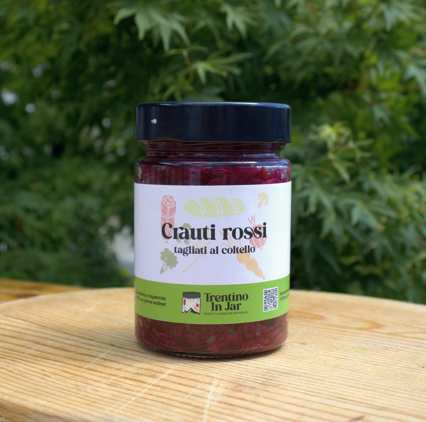 Crauti Rossi Tagliati al Coltello