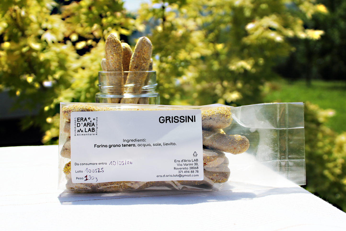 Grissini - di Grano Aurelius e Mais Integrale