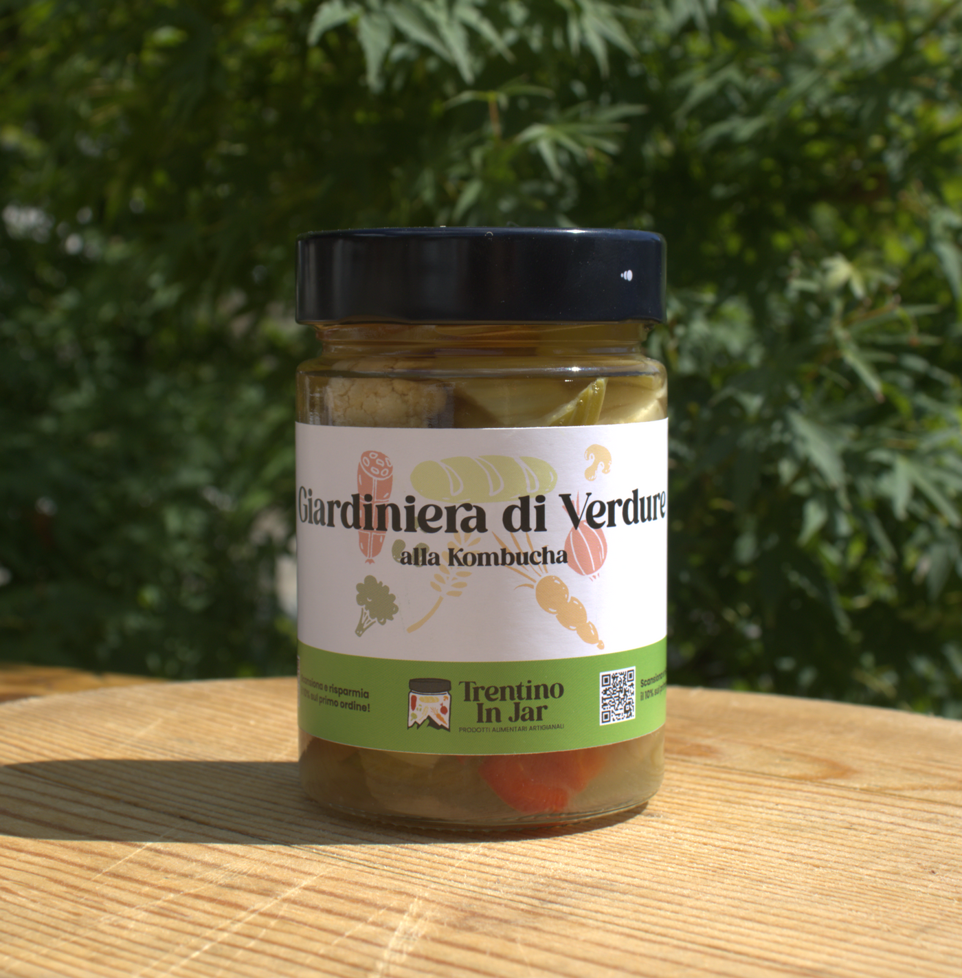 Giardiniera di Verdure alla Kombucha